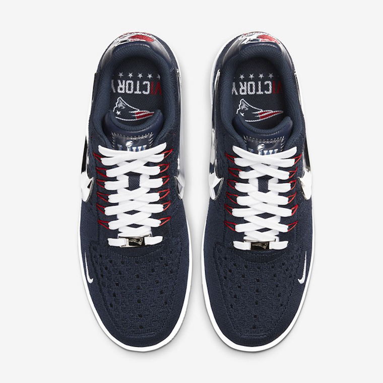 Nike Air Force 1 Flyknit New England Patriotsåå¸æ¥æ