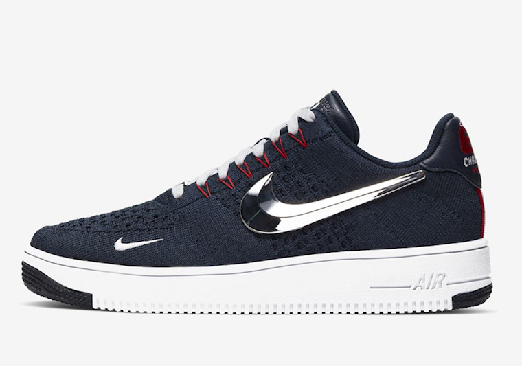 Nike Air Force 1 Flyknit New England Patriotsåå¸æ¥æ