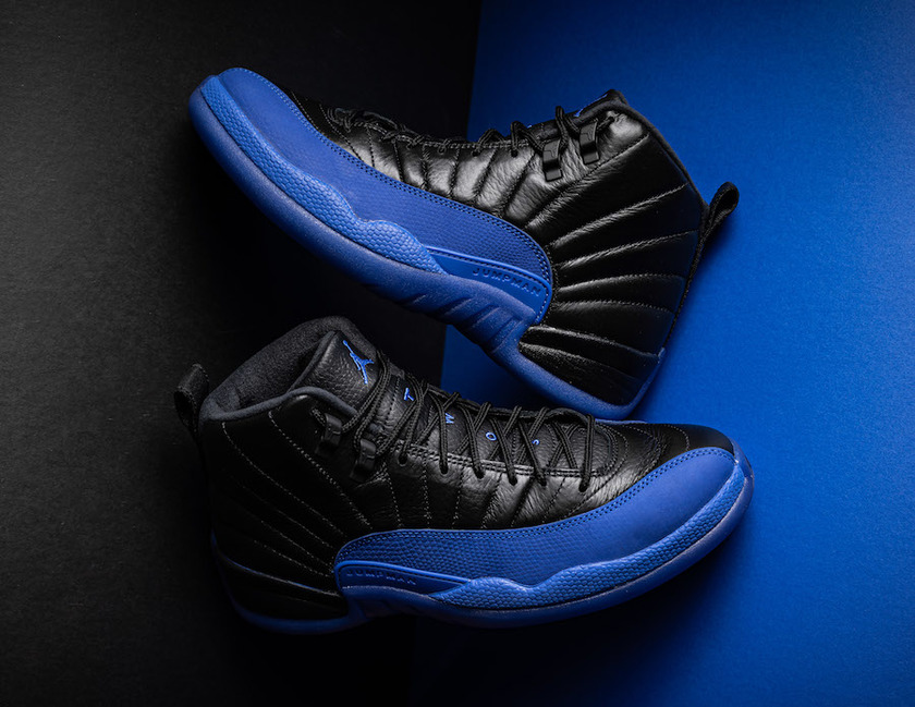 Air Jordan 12 Black Game Royal 130690-014 2019å叿¥æ