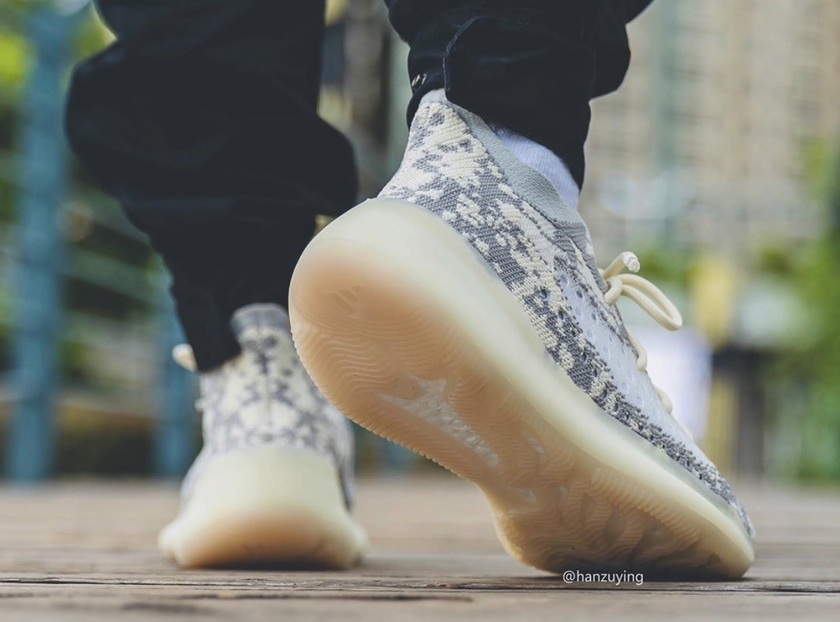 adidas Yeezy Boost 350 V3 Alien FB6878发售日期On-Feet