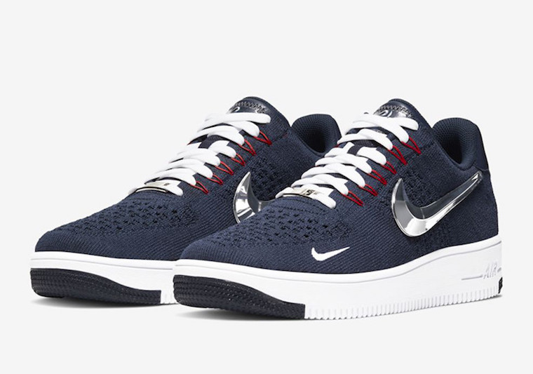 Nike Air Force 1 Flyknit New England Patriotsåå¸æ¥æ