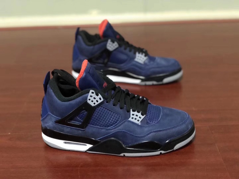 Air Jordan 4 WNTRå¿ è¯èè²Habaneroçº¢è²é»è²CQ9597-401åå¸æ¥æ