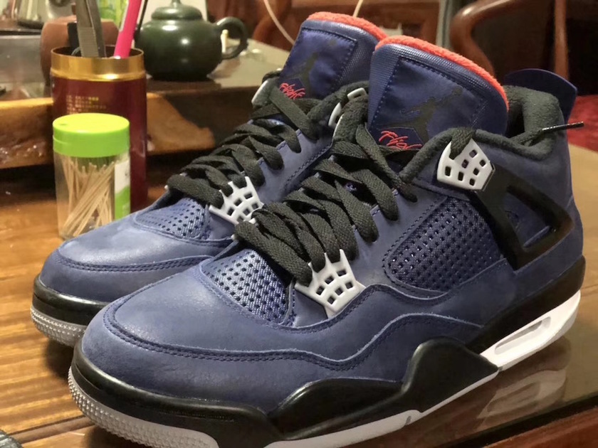 Air Jordan 4 WNTRå¿ è¯èè²Habaneroçº¢è²é»è²CQ9597-401åå¸æ¥æ