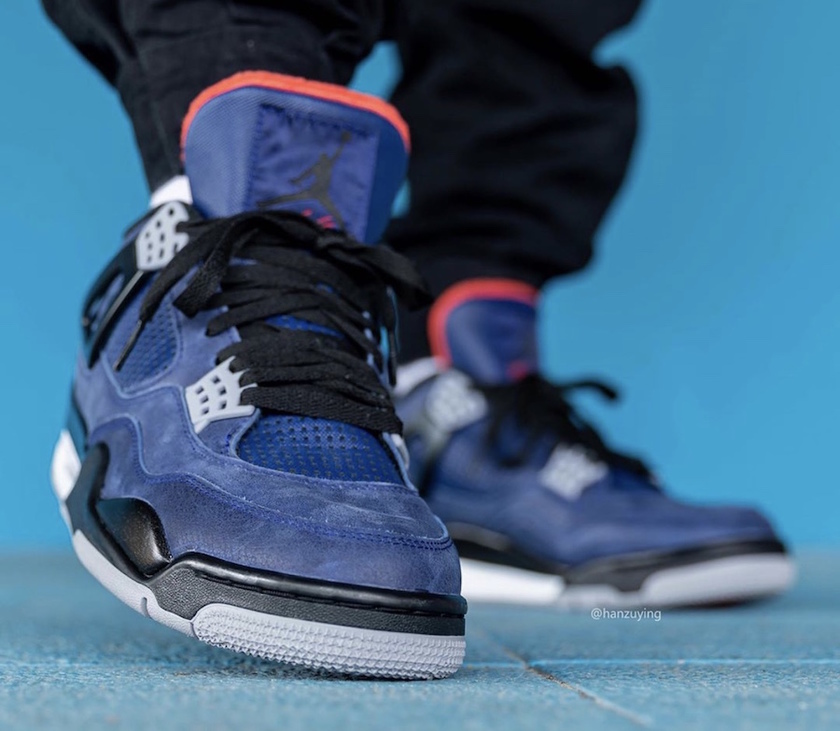 Air Jordan 4 Winter WNTR Loyal Blue CQ9597-401 Release Date On-Feet