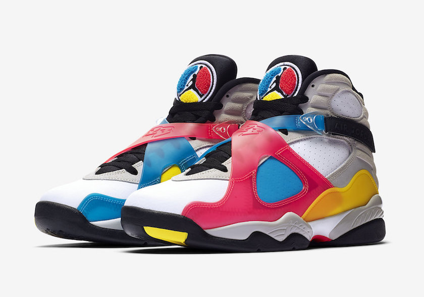 Air Jordan 8 Multi-Color BQ7666-100å叿¥æ