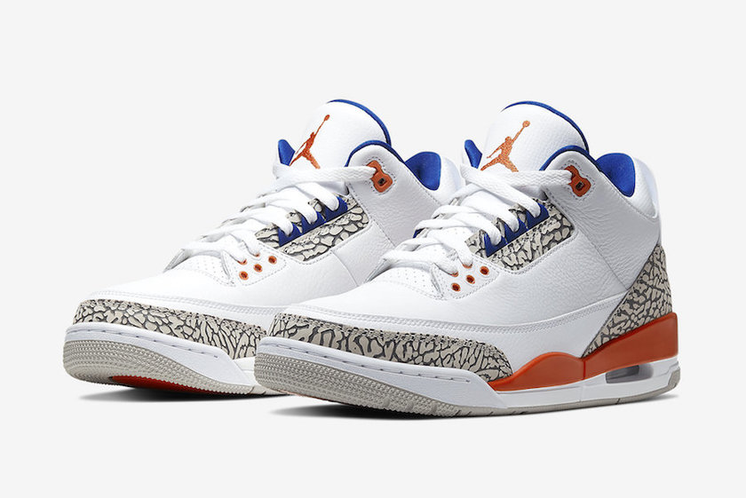 Air Jordan 3 Knicks 136064-148 2019å叿¥æä»·æ ¼