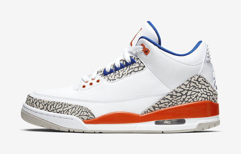 Air Jordan 3 Knicks 136064-148 2019å叿¥æä»·æ ¼