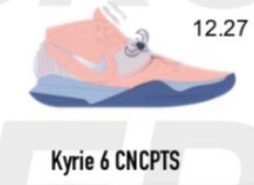Nike Kyrie 6 CNCPTSæ¦å¿µç¬¬ä¸ç¼