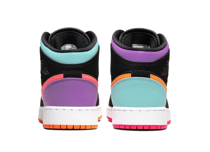 Air Jordan 1 Midå¤è²GSåå¸æ¥æ