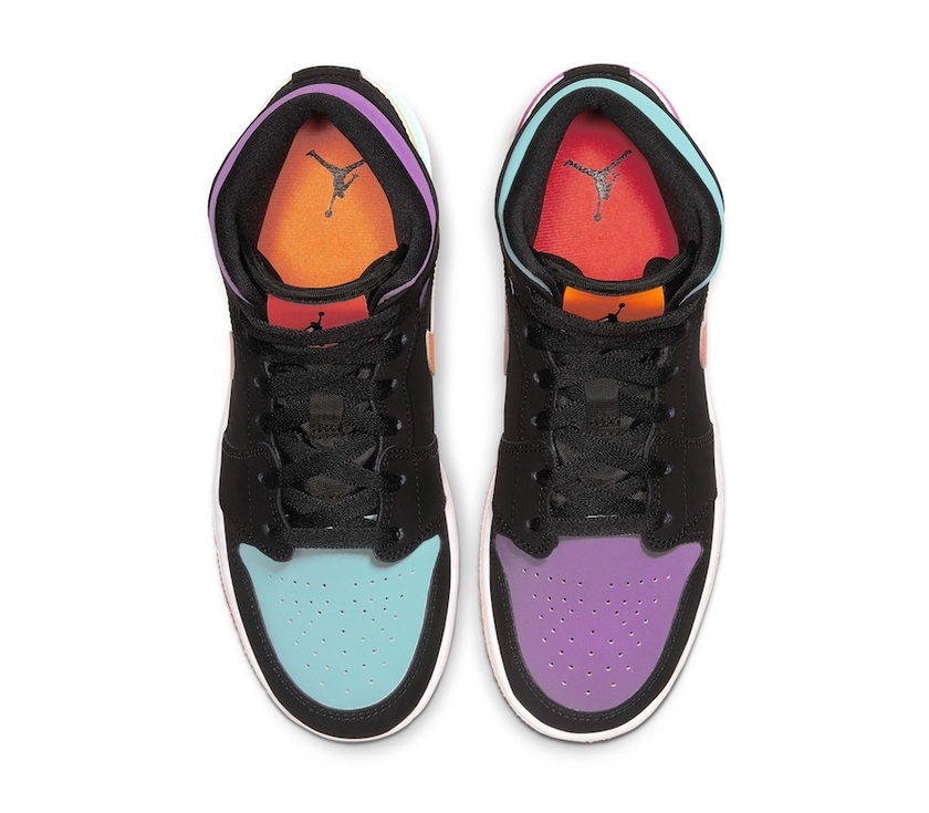 Air Jordan 1 Midå¤è²GSåå¸æ¥æ