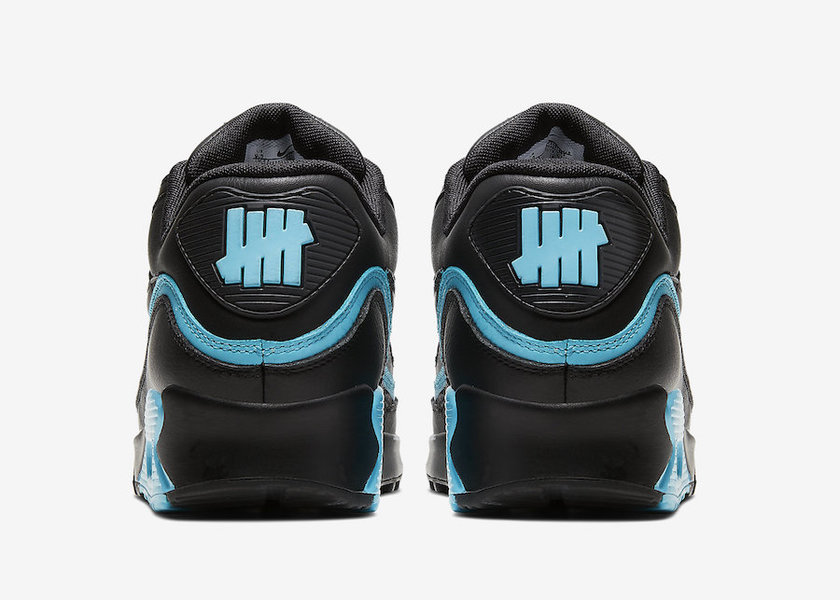 不败的Nike Air Max 90 Black Blue Fury CJ7197-002发布日期价格