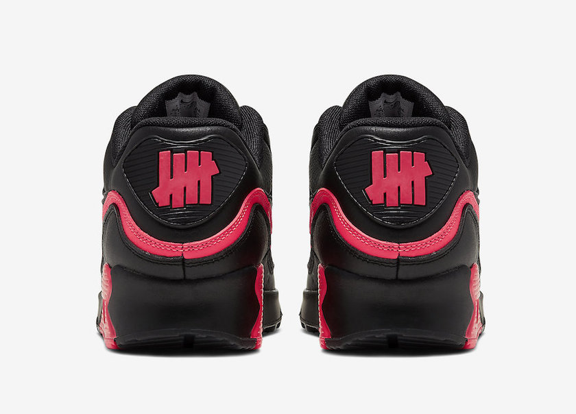 不败的Nike Air Max 90黑色太阳能红CJ7197-003发布日期价格