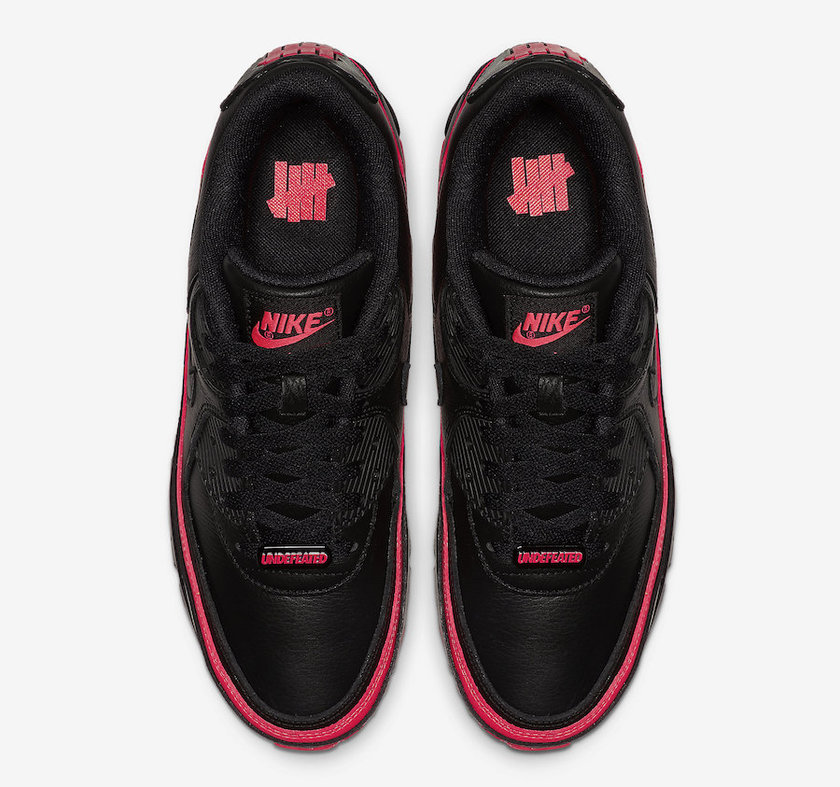 不败的Nike Air Max 90黑色太阳能红CJ7197-003发布日期价格