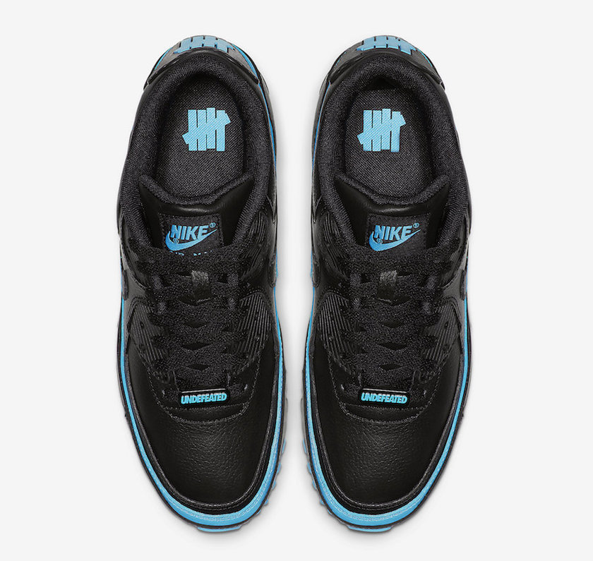 不败的Nike Air Max 90 Black Blue Fury CJ7197-002发布日期价格