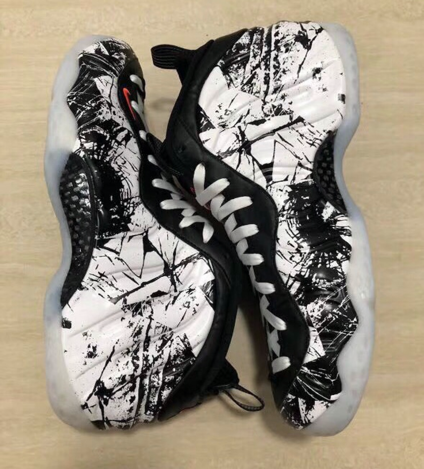 Nike Air Foamposite One Black White Total Orange 314996-013å叿¥æä»·æ ¼