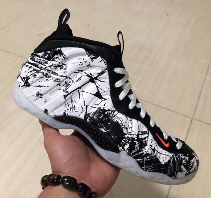 Nike Air Foamposite One Black White Total Orange 314996-013å叿¥æä»·æ ¼