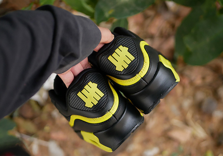 Undefeated Nike Air Max 90 Black Optic Yellow CJ7197-001 Release Info