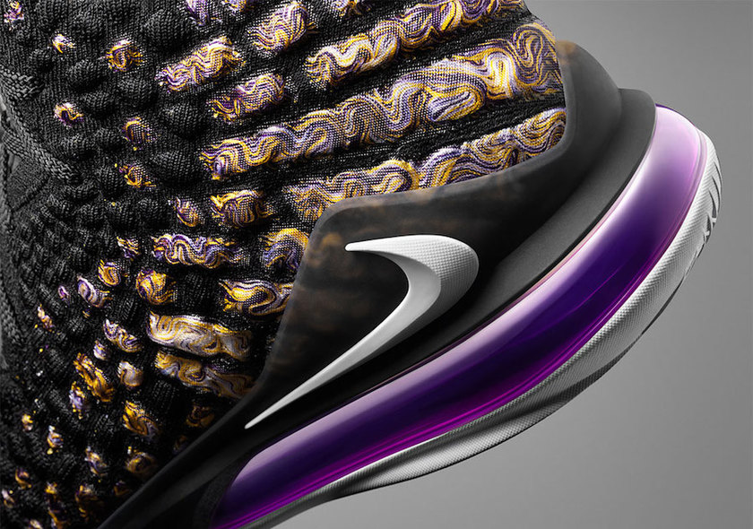 耐克勒布朗17名紫金湖人队