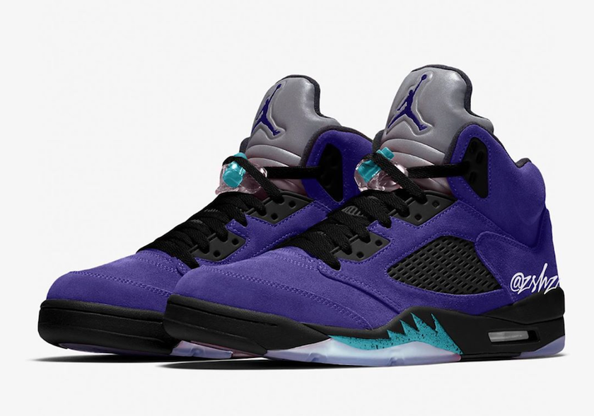 Air Jordan 5 Alternate Grape 136027-500