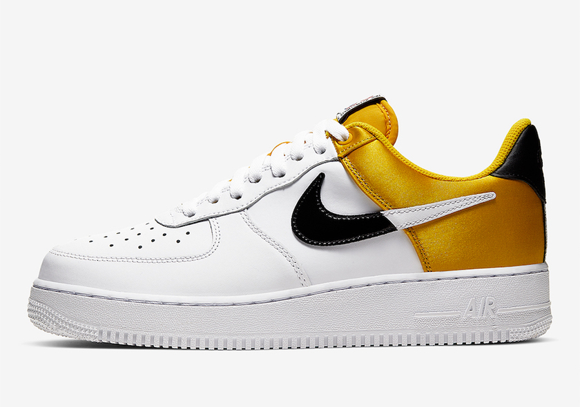 Nike Air Force 1 NBA Amarillo Satin BQ4420-700åå:registered:æ¥æ