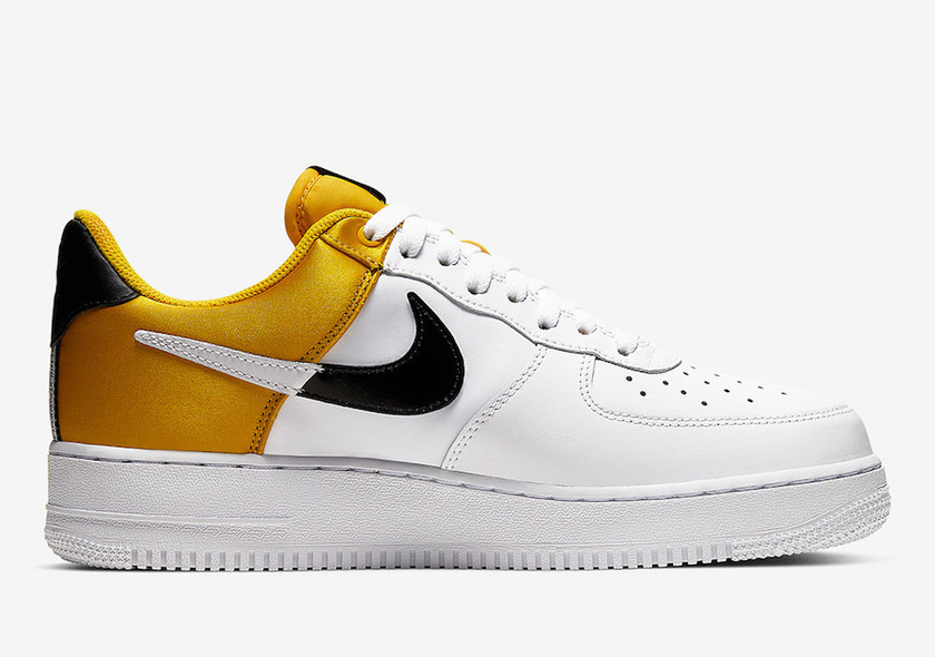 Nike Air Force 1 NBA Amarillo Satin BQ4420-700åå:registered:æ¥æ
