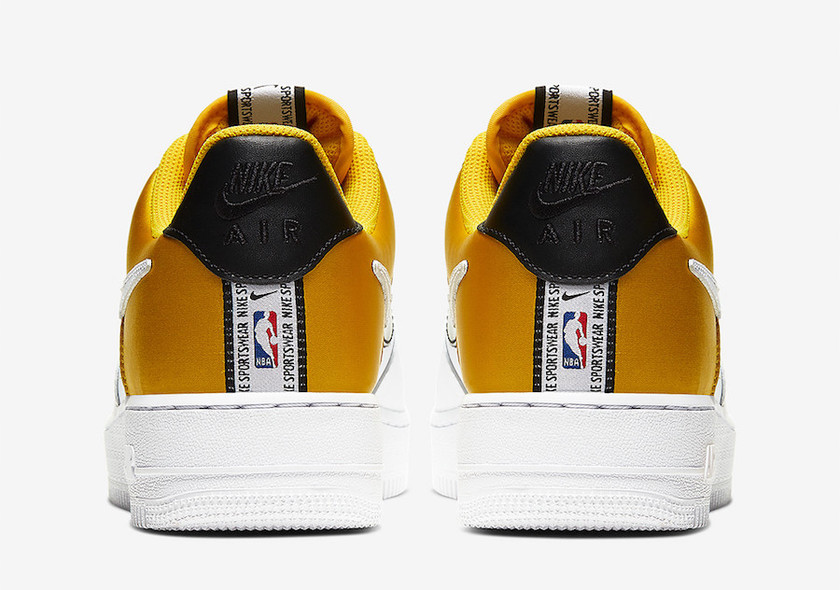 Nike Air Force 1 NBA Amarillo Satin BQ4420-700åå:registered:æ¥æ