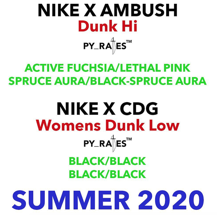 Ambush Comme Des Garcons Nike Dunkåå:registered:æ¥æ