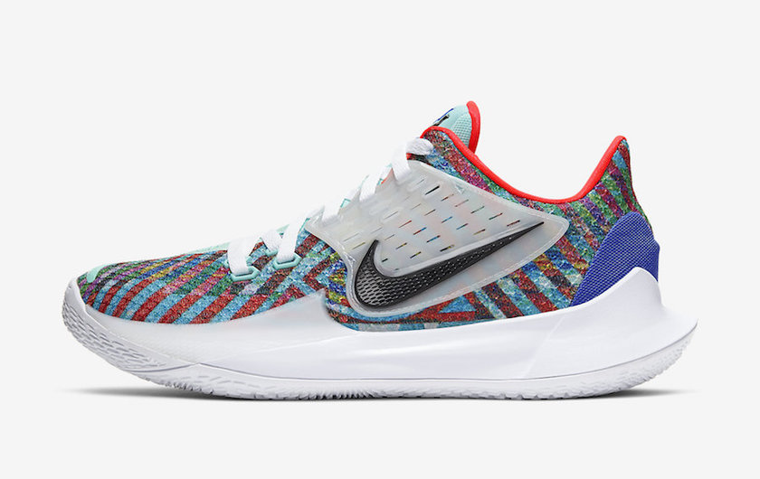 Nike Kyrie Low 2 Multi-Color Light Aquaé»è²ç½è²AV6337-400åå:registered:æ¥æ