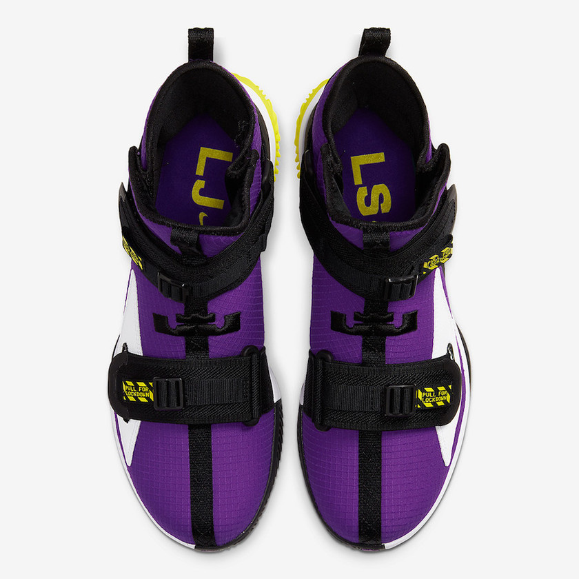 Nike LeBron Soldier 13 Voltage Purple AR4225-500åå:registered:æ¥æ