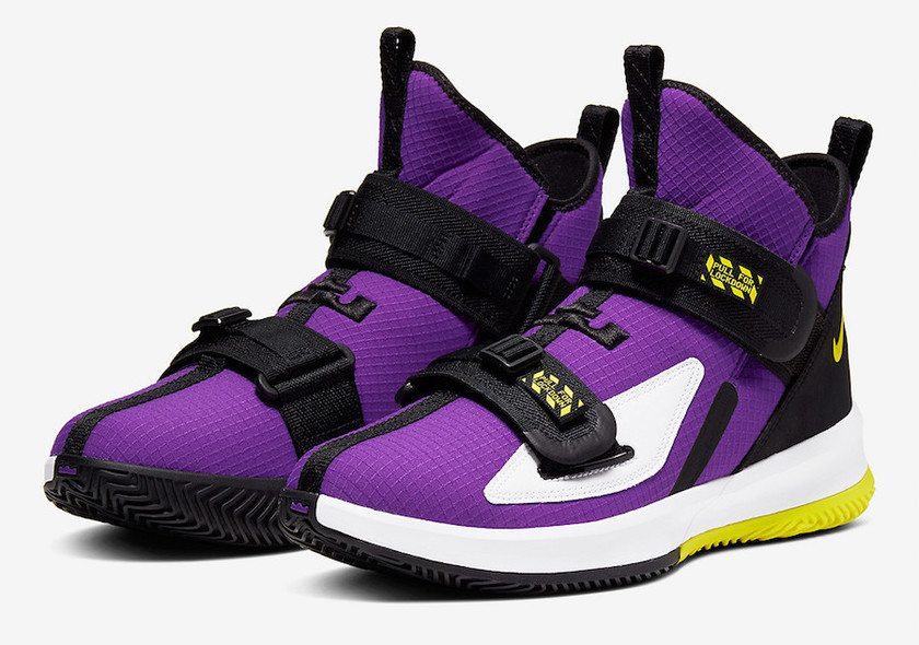 Nike LeBron Soldier 13 Voltage Purple AR4225-500åå:registered:æ¥æ