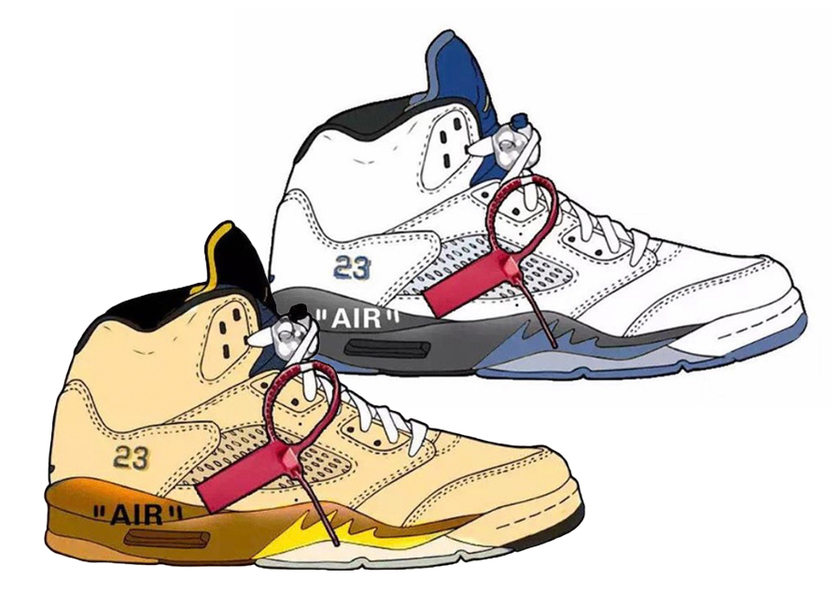 Off-White Air Jordan 5 Release Date
