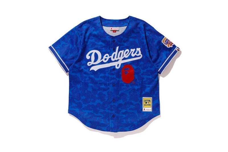 A BATHING APEÂ:registered: x Mitchell & Ness å¨æ°è¯ä¹ MLB ç³»åç¼ä½