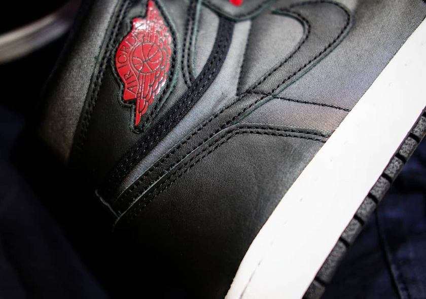 Air Jordan 1 Satin Black Redåå:registered:æ¥æ