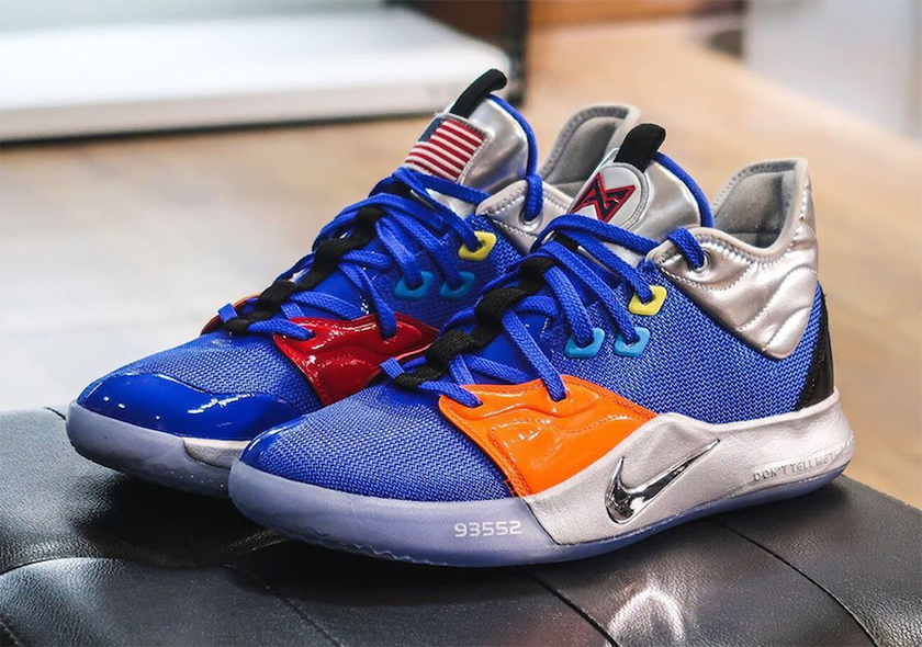 Nike PG 3 NASA Blueåå:registered:æ¥æ