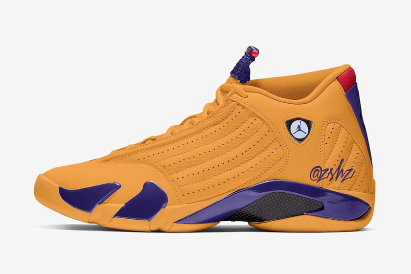 Air Jordan 14 University Gold 487471-700åå:registered:æ¥æ