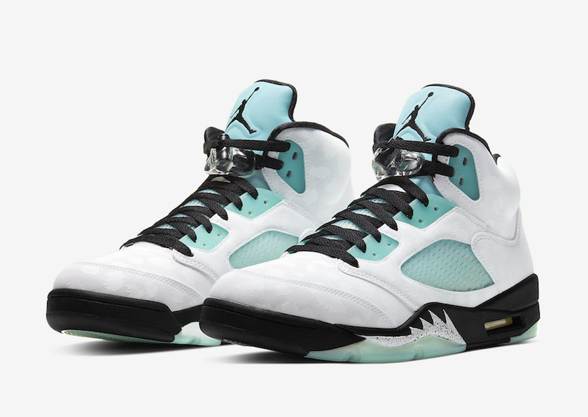 Air Jordan 5 Island Green CN2932-100åå:registered:æ¥æä»·æ ¼