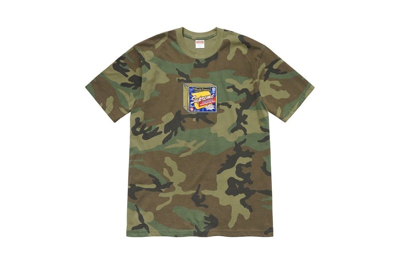 Supreme 2019 ç§å¬ T-Shirt ç³»åè¿½å ç¼ä½