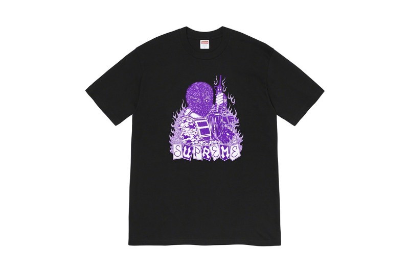 Supreme 2019 ç§å¬ T-Shirt ç³»åè¿½å ç¼ä½