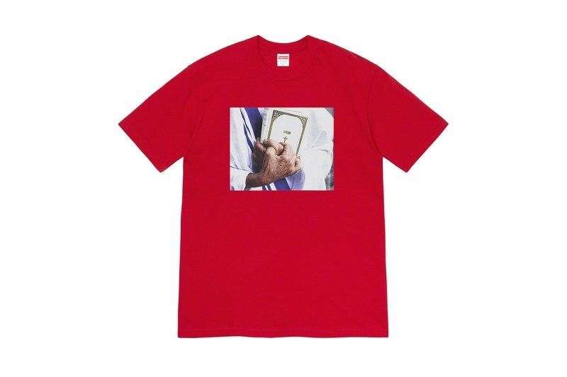 Supreme 2019 ç§å¬ T-Shirt ç³»åè¿½å ç¼ä½