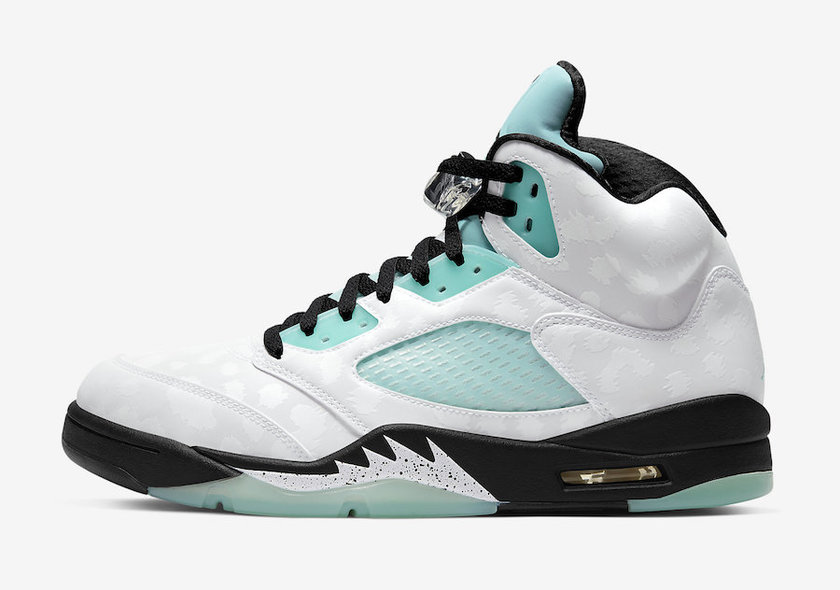 Air Jordan 5 Island Green CN2932-100åå:registered:æ¥æä»·æ ¼