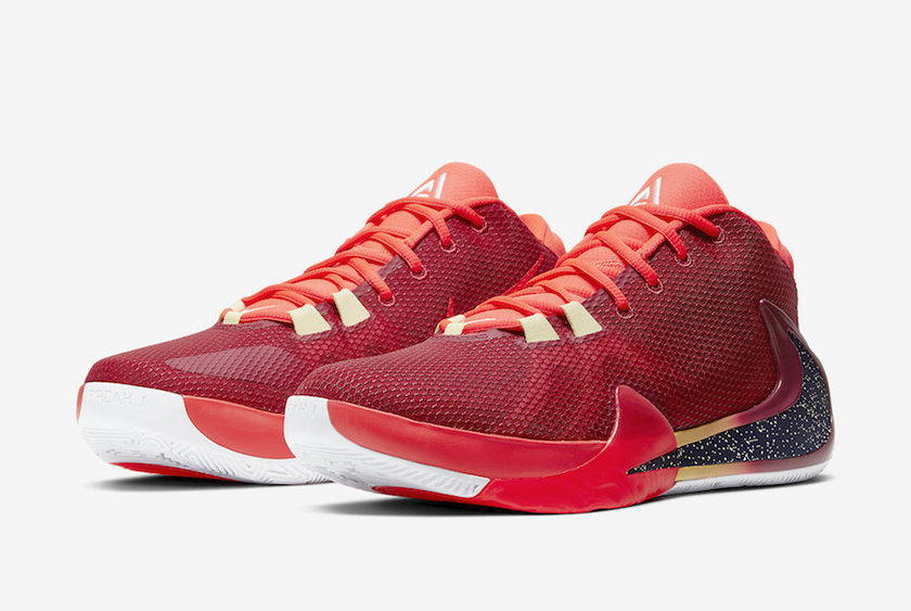 Nike Zoom Freak 1 Bros Noble Redå¼å¹ä¹å¤BQ5422-600åå:registered:æ¥æ