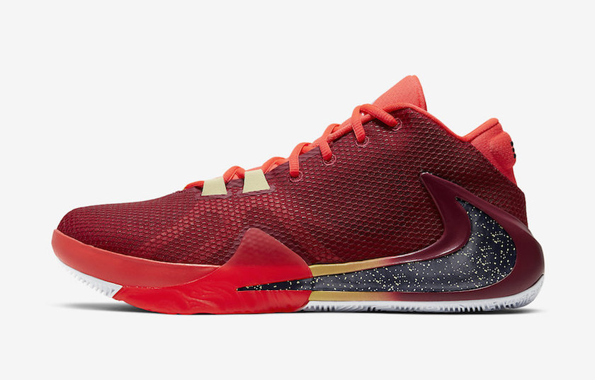 Nike Zoom Freak 1 Bros Noble Redå¼å¹ä¹å¤BQ5422-600åå:registered:æ¥æ