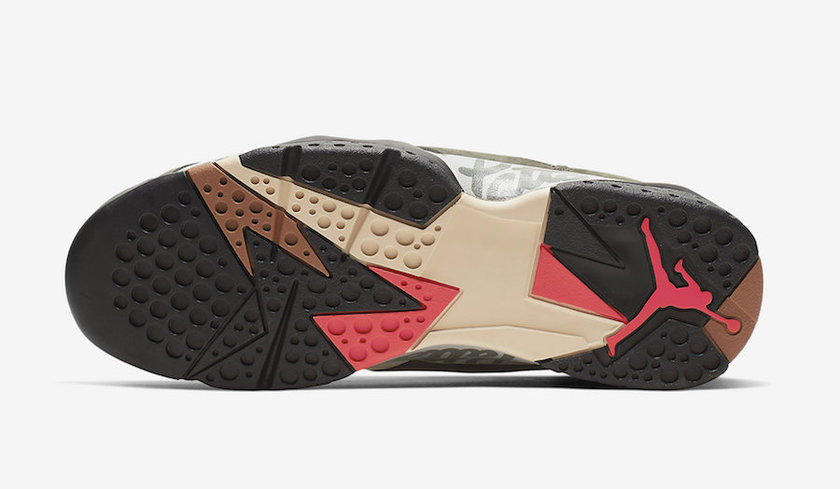 Patta Air Jordan 7 Icicle AT3375-100 Release Date