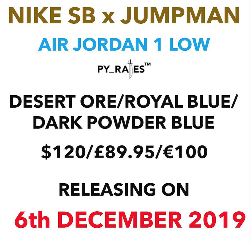 Nike SB Air Jordan 1 Low Desert Oreçå:registered:¶èæ·±ç²èè²åå¸æ¥æ