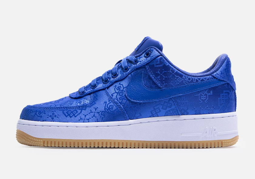 Clot Nike Air Force 1 Royal University Blue Silk Release Date