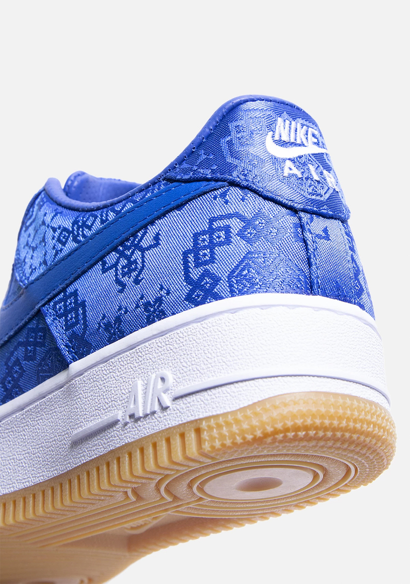 Clot Nike Air Force 1 Royal University Blue Silk Release Date