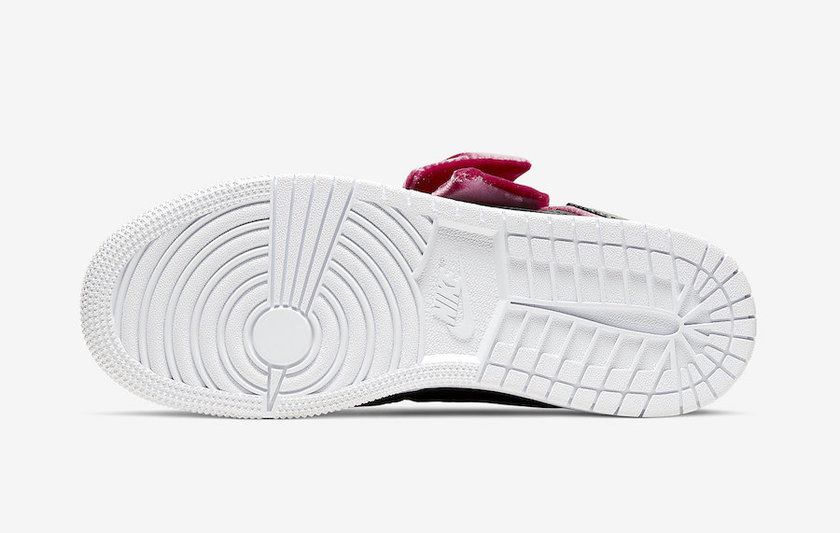 Air Jordan 1 Mid Bow Black Noble Red CK5678-006发售日期