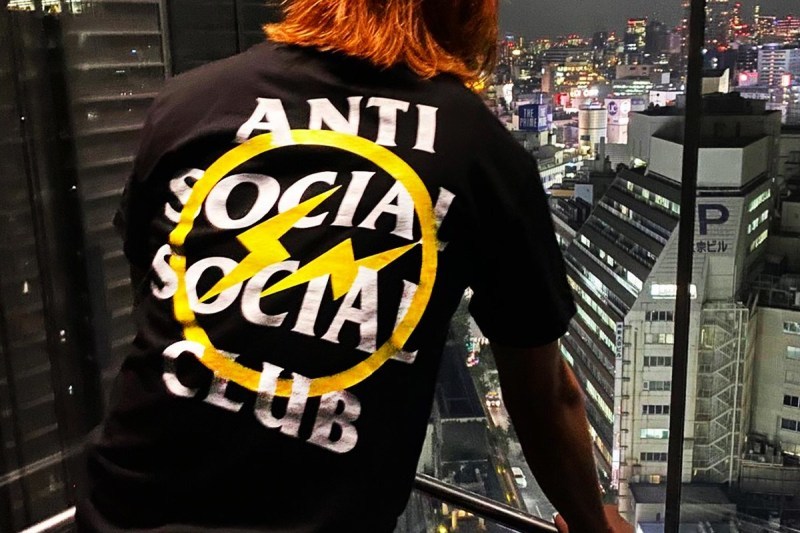 fragment design x Anti Social Social Club è¯åç³»åæ­£å¼å¬é