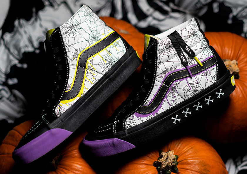 尺寸Vans Sk8-Hi万圣节发布日期