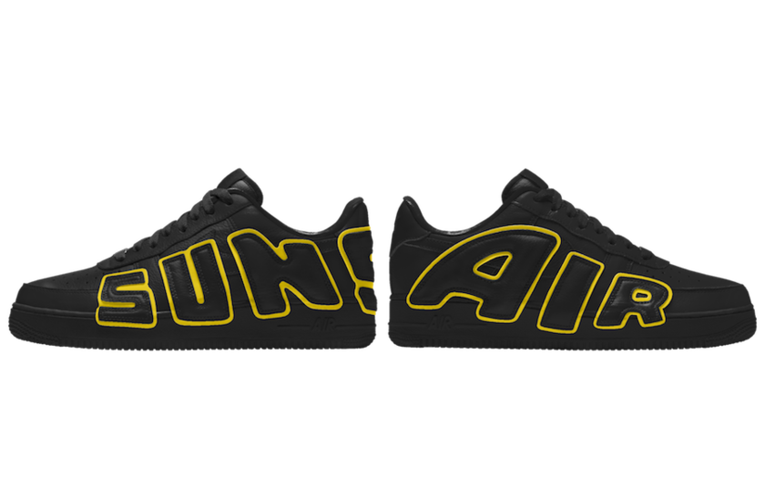 CPFM Nike Air Force 1é»è²é»è²